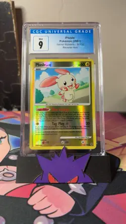 Plusle Reverse Holo Secret Wonders 2007 36/132 9 Mint Pokemon TCG - Image 1