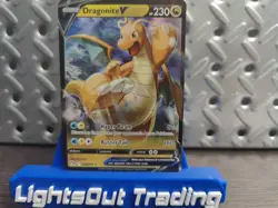 Pokemon TCG Dragonite V Pokemon GO 049/078 Holo Ultra Rare NM 💎🔥 - Image 1
