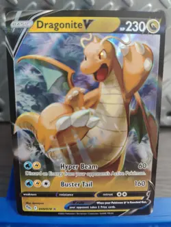Pokemon TCG Dragonite V Pokemon GO 049/078 Holo Ultra Rare NM 💎🔥 - Image 3