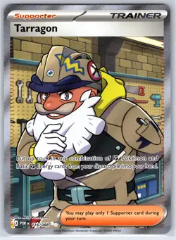Tarragon 116/088 Ultra Rare Perfect Order Pokemon Holo Near Mint - Image 1