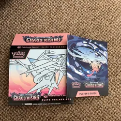 Pokemon TCG Chaos Rising Guide And ETB Sleeve - Image 1