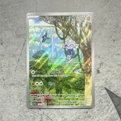 Pokemon Meditite 153/142 SV07 Stellar Crown Illustration Rare Full Art Holo ENG - Image 1