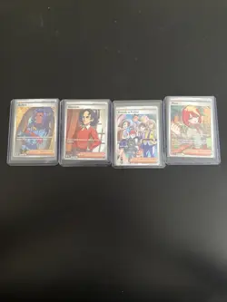 Pokemon TCG Prismatic Evolutions Full Art Trainer Lot X4 NM/M - Image 1