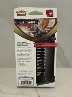 Pokemon TCG: Sword & Shield Cinderace Theme Deck 820650806599 - Image 5