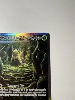 Pokemon Company Wo-Chien ex SIR 257/193 Paldea Evolved Holo Full Art 230HP EN - Image 4