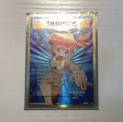 Pokemon TCG Evolutions Misty's Determination 108/108 Full Art Holo - Image 1