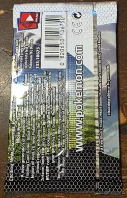 Pokemon TCG: Black and White Base Booster Pack Zebstrika New Factory Sealed - Image 2