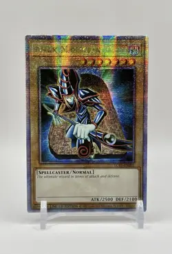 Dark Magician Yugioh LC01-EN005 Quarter Century Secret Rare QCR NM - Image 1