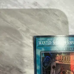 RA03-EN074 WANTED: Seeker of Sinful Spoils - Super Rare - 1st Edition - Yugioh - Image 2