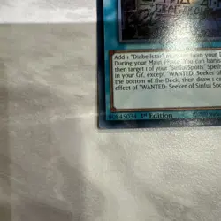 RA03-EN074 WANTED: Seeker of Sinful Spoils - Super Rare - 1st Edition - Yugioh - Image 4