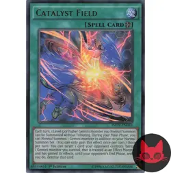 Yugioh Catalyst Field INOV-EN059 Ultra Rare 1st Edition NM - Image 1