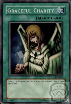 Graceful Charity SDP-040 SR Starter Deck: Pegasus Yu-Gi-Oh Unlimited DMG - Image 2
