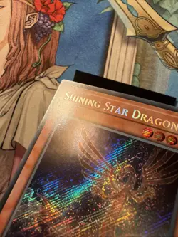 YuGiOh! BLTR-EN002 Shining Star Dragon Secret Rare NM - Image 3