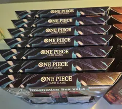 LOT of (14) One Piece Illustration Box Vol. 5 & 6 New Sealed ENGLISH (7 OF EACH) - Image 2