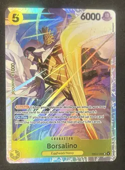 Borsalino SR - EB04-058 - One Piece OP15 - Adventure On Kami’s Island - NM - Image 1