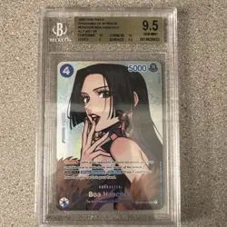 Boa Hancock (SP) OP01-078 One Piece Kingdoms of Intrigue Beckett 9.5 PSA 10 - Image 1