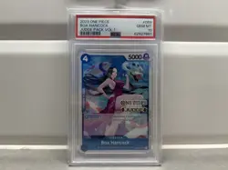 Namco One Piece CCG Boa Hancock (Judge) OP02-059 Promo Foil PSA 10 - Image 1