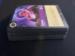 Disney Lorcana TCG Mixed 60 Card Lot C-26, UC- 18, Foil- 5, R-10, SR-1 - Image 1