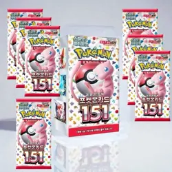Pokemon Card Scarlet & Violet sv2a 151 Booster Box (Korean Ver.) - Image 1