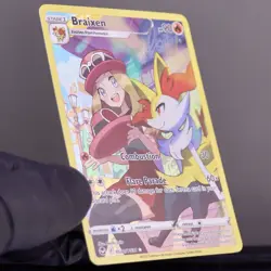 Braixen TG01/TG30 Silver Tempest Trainer Gallery NM Pokemon Card - Image 3