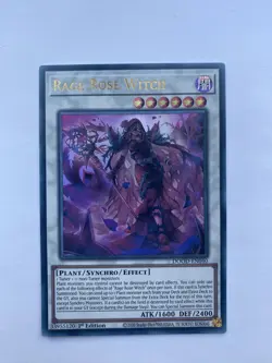 DOOD-EN040 Rage Rose Witch : Ultra Rare 1st Edition Mint YuGiOh Card - Image 1