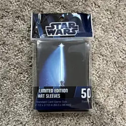 Fantasy Flight Games Star Wars Art Card Sleeves 50 Pack Standard Size - Image 1