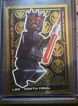Blue Ocean LEGO Star Wars Serie 5 Trading Cards Limitierte Karten #LE9 MAUL - Image 1