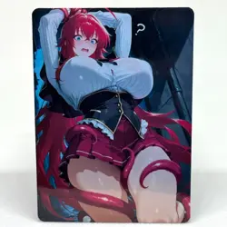 High School DxD Rias Gremory Goddess Anime Waifu ACG Foil Card - Image 1