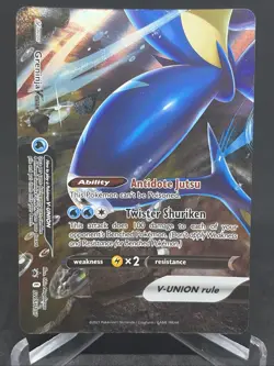 Greninja V-UNION - Holo SWSH157 Promo SWSH: Sword & Shield Promo Cards LP-NM - Image 1