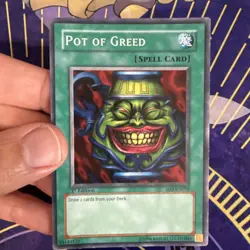 Yugioh 2 Card Lot (Pot Of Greed, Graceful Charity) - Image 2