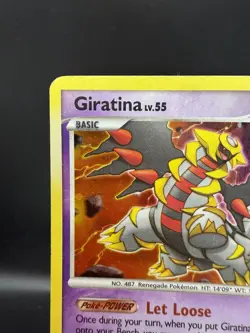 Giratina 9/127 Holo Rare Platinum Pokemon Card 2009 HP - Image 2