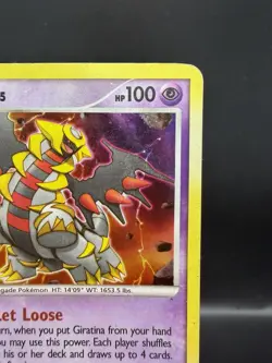 Giratina 9/127 Holo Rare Platinum Pokemon Card 2009 HP - Image 3