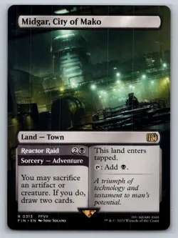 Midgar, City of Mako (Borderless) Final Fantasy Regular - Image 1