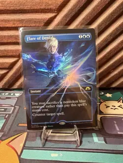 Flare of Denial (Borderless) Modern Horizons 3 Foil - Image 1