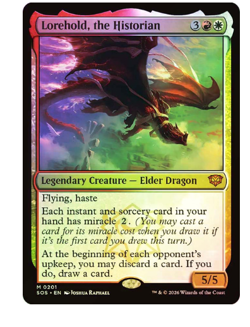 Lorehold, the Historian - Foil Secrets of Strixhaven MTG - Image 1
