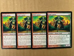 MTG 4x Wild Cantor # 149 Guildpact Pauper Modern Magic the Gathering x4 NM - Image 1