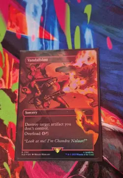 Vandalblast (1757) (Rainbow Foil) Secret Lair Drop Foil - Image 1