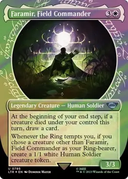 MTG - Faramir, Field Commander - Surge Foil - Lord of the Rings Commander - Image 1