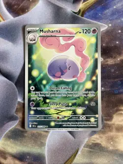 Pokemon TCG - Musharna - 117/086 - Illustration Rare - Black Bolt - NM/M - Image 1