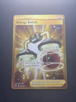 Pokemon TCG Energy Switch 212/195 Silver Tempest Secret Rare N/M Condition - Image 1