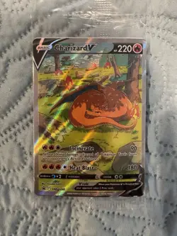 Pokemon TCG Charizard v SWSH260 Sword & Shield Promo Sealed - Image 1