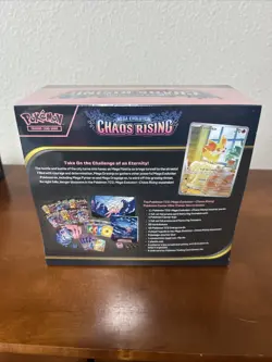 Pokemon TCG Chaos Rising Elite Pokemon Center Exclusive ETB Sealed MINT NO TEARS - Image 3