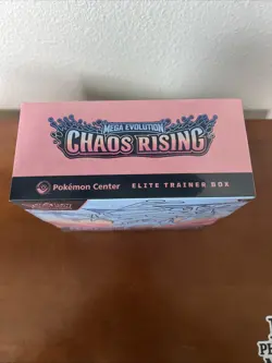 Pokemon TCG Chaos Rising Elite Pokemon Center Exclusive ETB Sealed MINT NO TEARS - Image 5