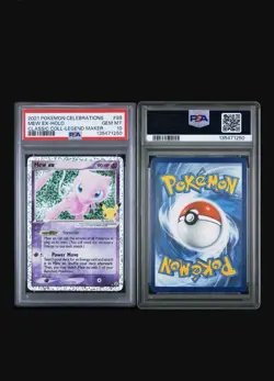 Pokemon TCG Mew ex Holo Celebrations Classic Collection #88/92 PSA 10 2021 - Image 2