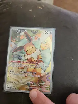 Pokemon Eevee TCG 173 Holo Promo Prismatic Evolutions NM - Image 1