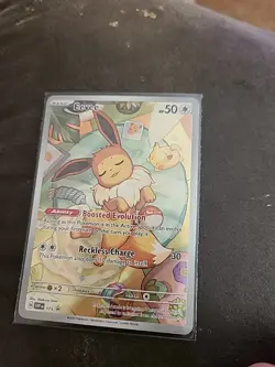 Pokemon Eevee TCG 173 Holo Promo Prismatic Evolutions NM - Image 2