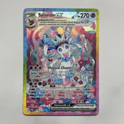 Sylveon Ex 156/131 Special Illustration Rare Prismatic Evolutions Pokemon NM - Image 1