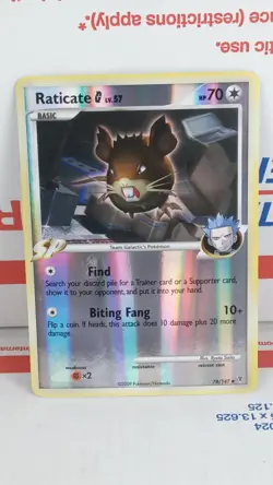 Pokemon - Supreme Victors - Raticate - REVERSE HOLO - 78/147 SEND OFFERS - Image 1