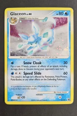 Pokemon Glaceon Majestic Dawn 5/100 Holo Rare - Image 1