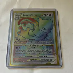 The Pokemon Company Mewtwo VSTAR 079/078 Pokemon GO Holo Secret Rare EN HP280 - Image 1